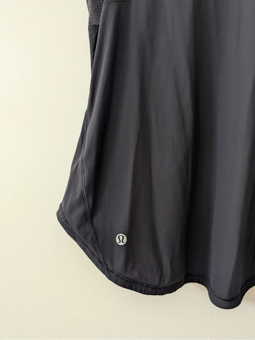 lululemon athletica Black Mesh-Detail Athletic Tank